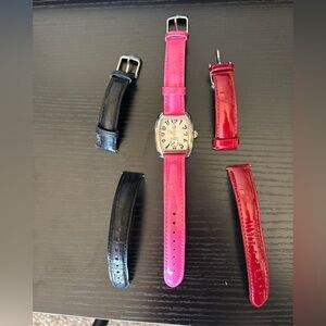 Michele Watch with interchangeable bands